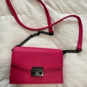 Hot pink mini purse